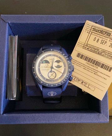Omega x Swatch - Mission to Earthphase - Sans prix de, Nieuw