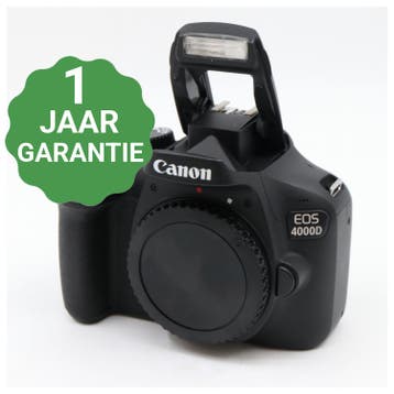 10% korting | Canon EOS 4000D body | Tweedehands, Verzenden, Zo goed als nieuw, Canon