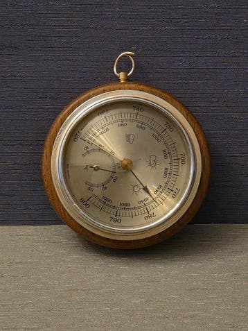 TFA - Weerstation - Hout - barometer, hygrometer,