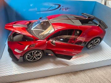 Bburago 1:18 - Voiture miniature - Bugatti Divo