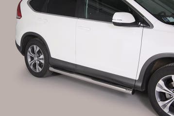 Side Bars | geschikt voor Honda | CR-V 12-15 5d suv. | RVS r, Verzenden