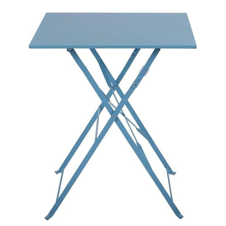 Inklapbare Tafel | Staal | Turquoise | In-/Outdoor |, Zakelijke goederen, Horeca | Keukenapparatuur, Nieuw in verpakking, Verzenden