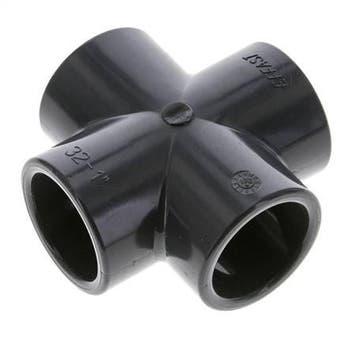 Douille PVC pour raccord transversal 32x42mm, Verzenden