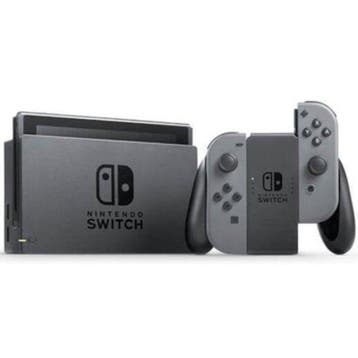 Nintendo Switch Console Set Grijs V2 (Nette Staat), Ophalen of Verzenden