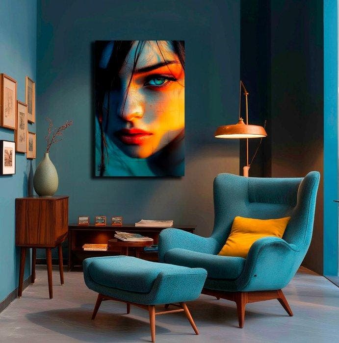 PLM-Art - Sunlight Woman, Antiquités & Art, Art | Objets design