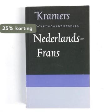 Kramers pocketwoordenboek Nederlands-Frans 9789010059574, Boeken, Woordenboeken, Verzenden, Gelezen, Nederlands