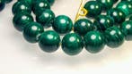 malachiet Ketting - Strand - Hoogte: 54 cm - Breedte: 1 cm-