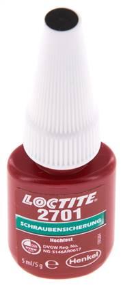Loctite 2701 Groen 5 ml Schroefdraad borger, Verzenden, Nieuw