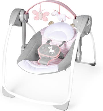 Ingenuity schommel eenhoorn | Tweede kansje | OP = OP, Kinderen en Baby's, Verzenden, Zo goed als nieuw