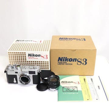 Nikon S3 Year 2000 Limited Edition Rangefinder Camera f/1.4, Nieuw