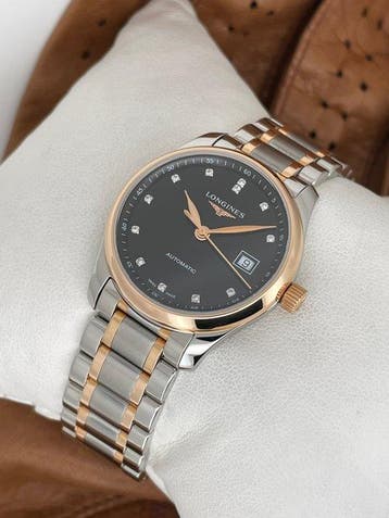 Longines - Master Collection Date 29 Diamonds Automatic Lady