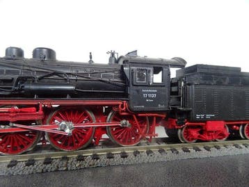 Roco H0 - 04115A - Locomotive à vapeur avec tender (1) -