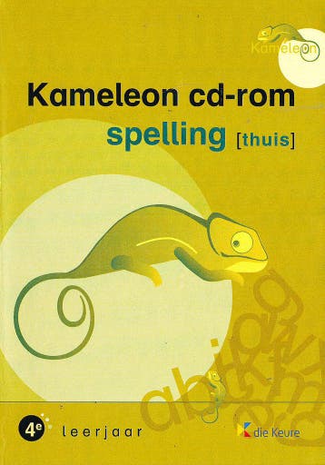 Kameleon CD-Rom Spelling 4e leerjaar, Livres, Verzenden