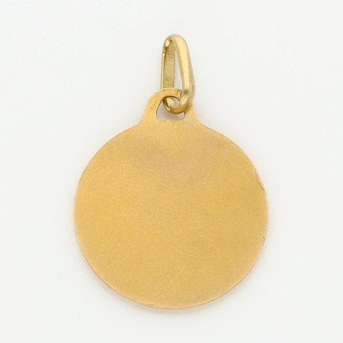 Pendentif - 18 carats Or jaune - 0.01ct. tw. Diamant, Handtassen en Accessoires, Antieke sieraden