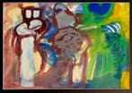 Marcus de Vestele (1941-2024) - Composition Cobra à la, Antiek en Kunst