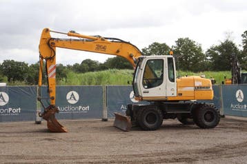 Veiling: Wielgraafmachine Liebherr A314 Litronic Diesel 2006, Ophalen