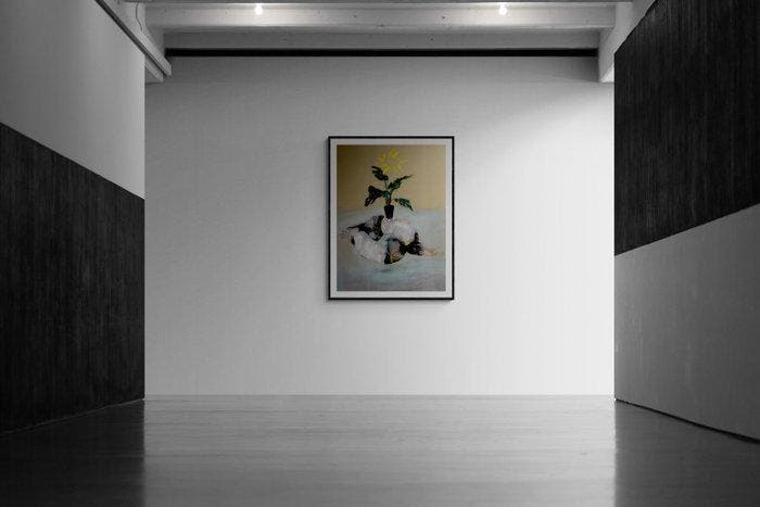 Mila Veljaca - getragen werden, Antiek en Kunst, Kunst | Schilderijen | Modern