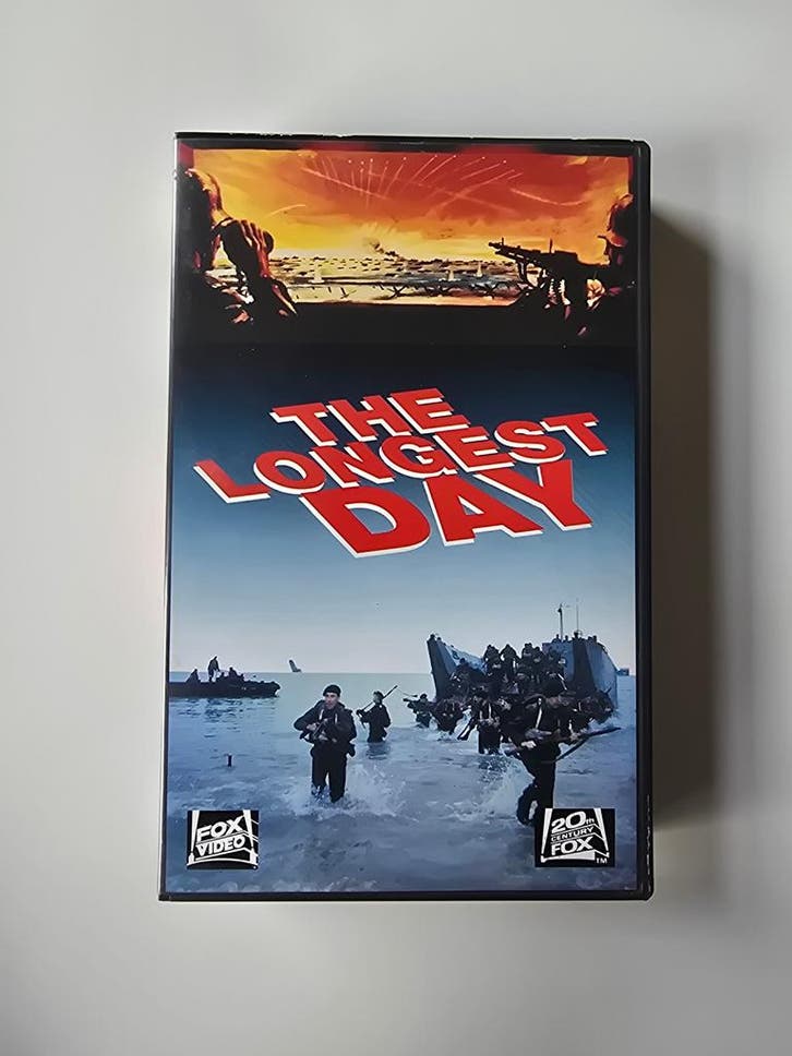 THE LONGEST DAY (VHS), Cd's en Dvd's, VHS | Film, Gebruikt
