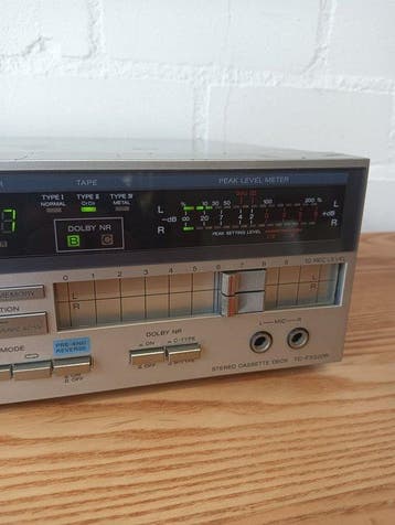 Sony - TC-FX520R Cassetterecorder-speler, Audio, Tv en Foto, Radio's, Nieuw