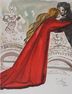 Salvador Dali (1904-1989) - Baiser, Antiek en Kunst