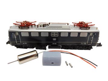 micromotor NH006 motor ombouwset voor Hobbytrain E10.1, BR, Overige merken, Gelijkstroom, Verzenden, Overige typen