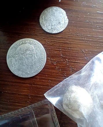 Wereld, Europa. Lot aus vielen Weltmünzen, inklusive Silbe