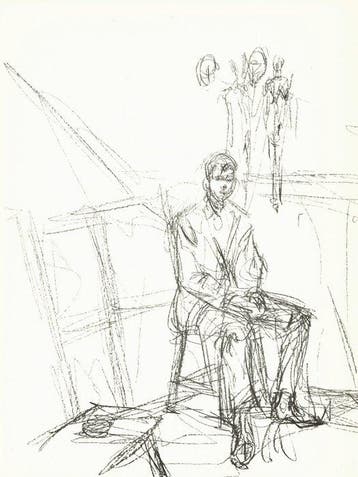 Alberto Giacometti (1901-1966) - Vu de latelier