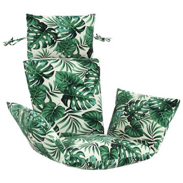 vidaXL Adirondack Kussen PUTTEN 100% Polyester Bladpatroon, Maison & Meubles, Accessoires pour la Maison | Coussins, Verzenden