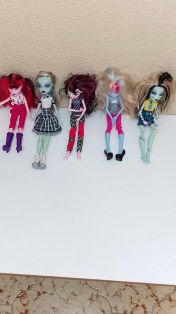 Mattel - Pop Draculaura, Frankie Stein, Clawdeen Wolf,