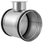 Regelklep Ø 150mm met rubberdichting - handbediend, Doe-het-zelf en Bouw, Verzenden, Nieuw