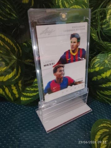 Leaf 2024 | Lionel Messi & Lamine Yamal | Card Double ELE-23