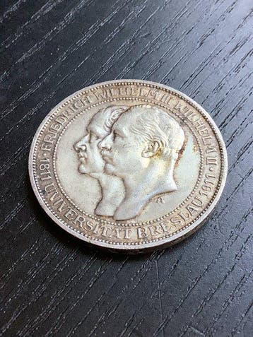 Duitsland, keizerrijk Wilhelm II. 3 Mark 1911 / 100th