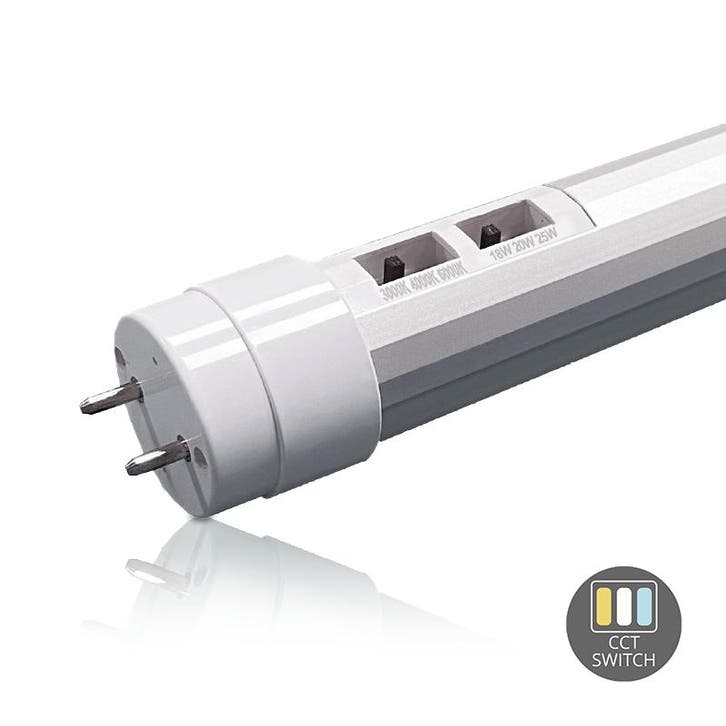 Luxar LED TL-Buis T8 150cm 18W-25W 3000K-6000K CCT-Switch, Huis en Inrichting, Lampen | Losse lampen, Nieuw, Overige fittingen