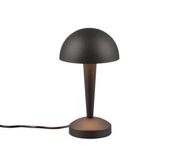 Trio CANARIA tafellamp | LED | E14 Fitting | zwart met goud, Verzenden