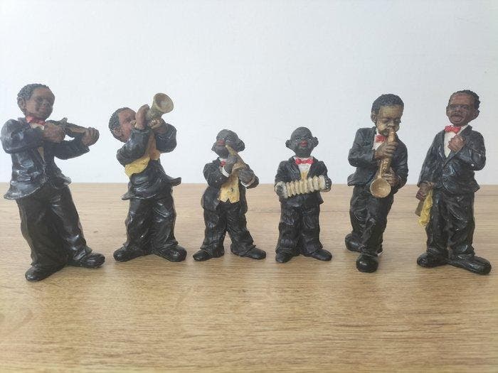 Moulinsart, Cobra France - Figuur - Zestaw szeciu figurki, Antiek en Kunst, Antiek | Speelgoed