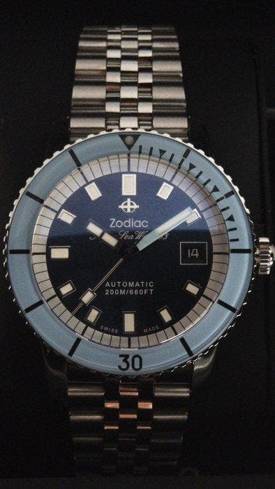 Zodiac - Super Sea Wolf 53 - Homme - 2020 et après, Bijoux, Sacs & Beauté, Montres | Hommes