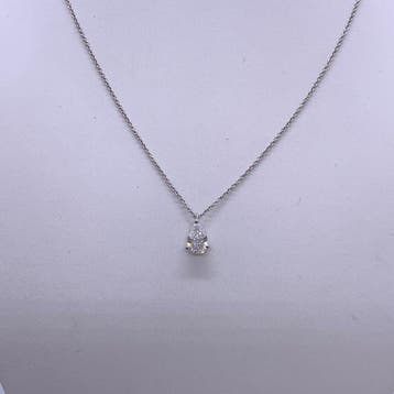 Graff - Halsketting - 18 karaat Witgoud - 0.70ct. tw., Nieuw