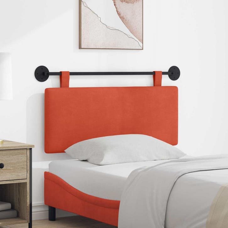 vidaXL Hangend hoofdbord Corduroy stof, Huis en Inrichting, Slaapkamer | Bedden, Nieuw, Verzenden