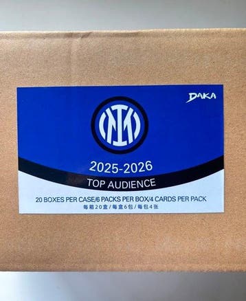 2025/26 DAKA FC Inter Top Audience Sealed Case Ronaldo, Nieuw
