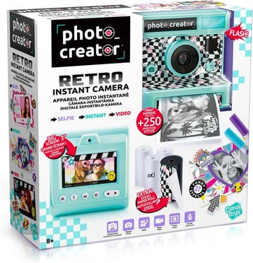 Instant Camera Zwart 41% korting! - Retour deal, Verzenden, Zo goed als nieuw, Overige Merken