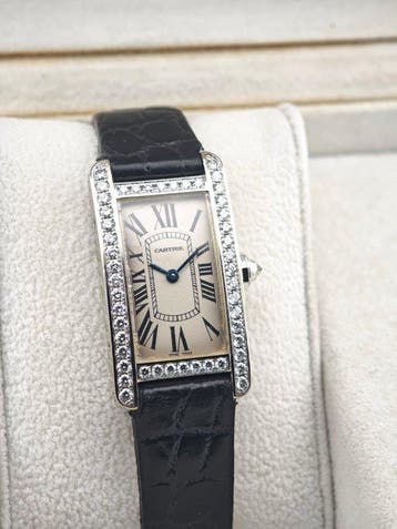 Cartier - Tank Américaine - Ref. 2489 - Femme - 1990-1999