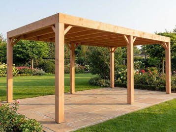 Veiling - Buitenverblijf design 314x600x244cm, Tuin en Terras, Nieuw