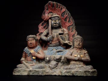 Bishamonten, Kisshoten, and Zenshi Doji triad - Beeld Steen