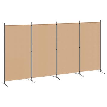 Roomdivider Beige 346cm | Retour deal | 33% korting, Maison & Meubles, Verzenden