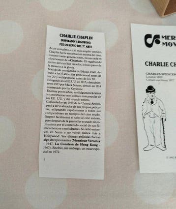 Charlie Chaplin certificadoBest Popular Characters -, Nieuw