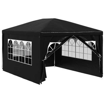 Partytent 3x4m Antraciet - Tweede kansje, OP = OP!, Gebruikt, Verzenden, Partytent, Minder dan 4 meter