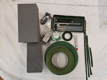 Kerstpakket startpakket hobby en bloemschikken basis 45, Hobby & Loisirs créatifs