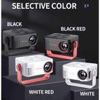 1080p Mini Projector - Screen Mirroring Beamer Home Media, TV, Hi-fi & Vidéo, Verzenden