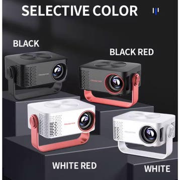 1080p Mini Projector - Screen Mirroring Beamer Home Media, TV, Hi-fi & Vidéo, Projecteurs dias, Verzenden