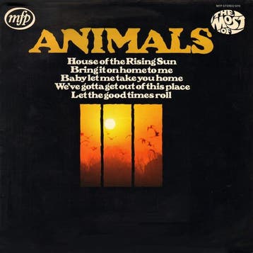 Animals - The Most Of, Verzenden, Gebruikt